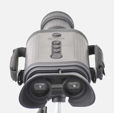 View of the FLIR BHM Series from the viewfinder end of the thermal imaging camera
